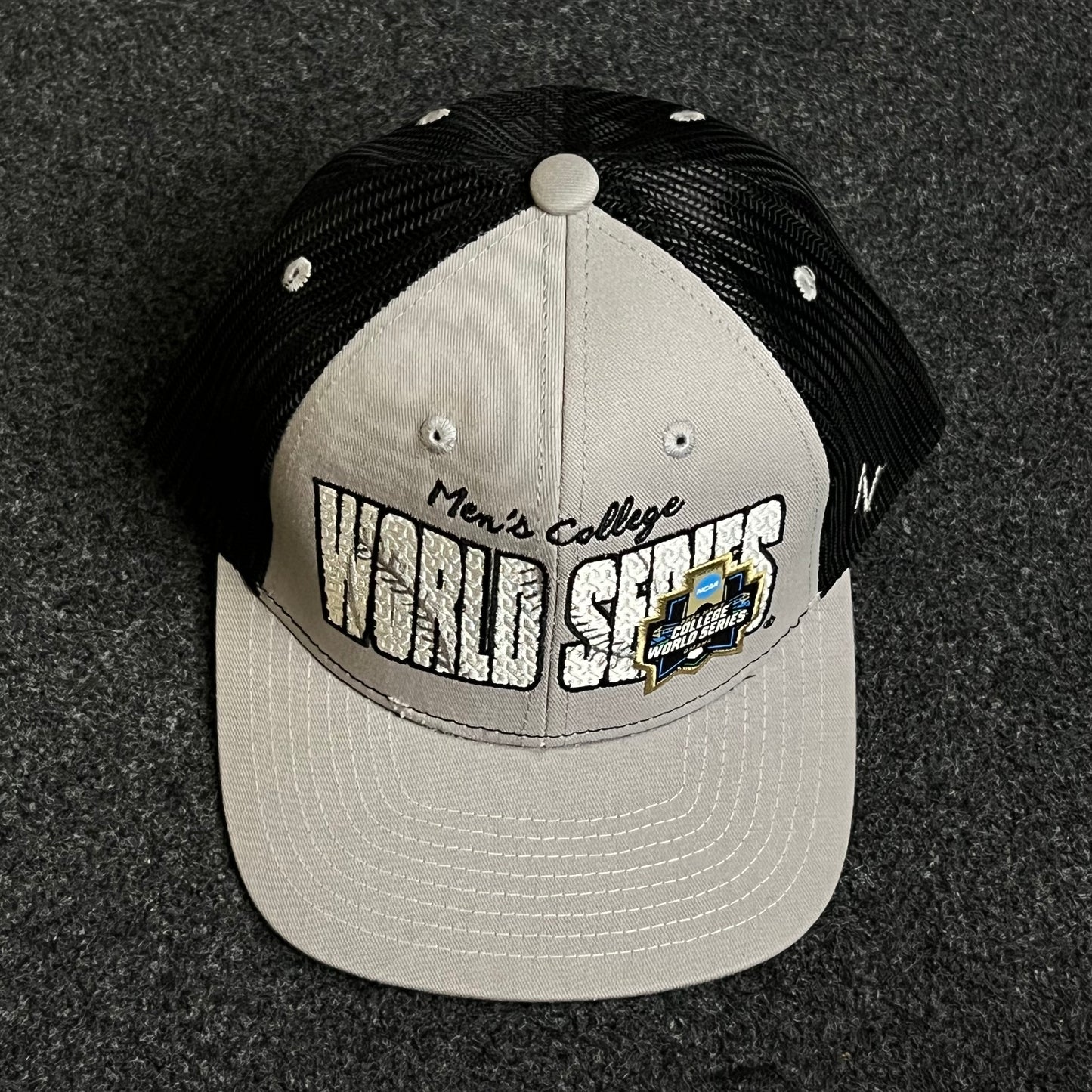 TeenageCollege World Series hat ( KIDS CAP AGE 6-18 )