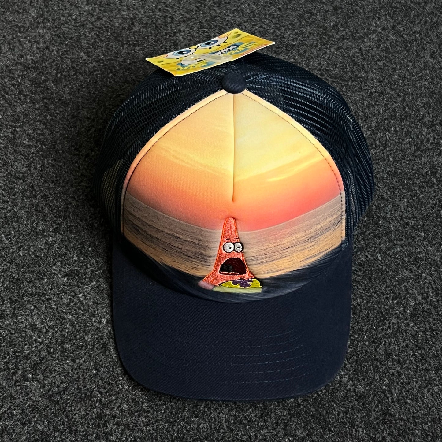 Teenage SpongeBob SquarePants Patrick Star trucker hat ( KIDS CAP AGE 6-18 )