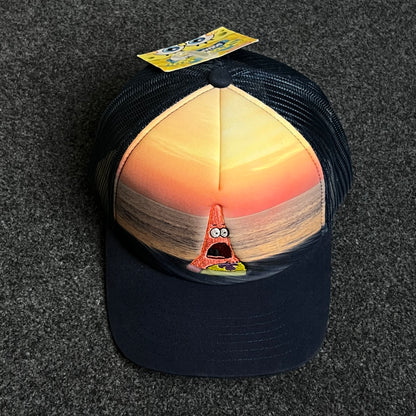 Teenage SpongeBob SquarePants Patrick Star trucker hat ( KIDS CAP AGE 6-18 )