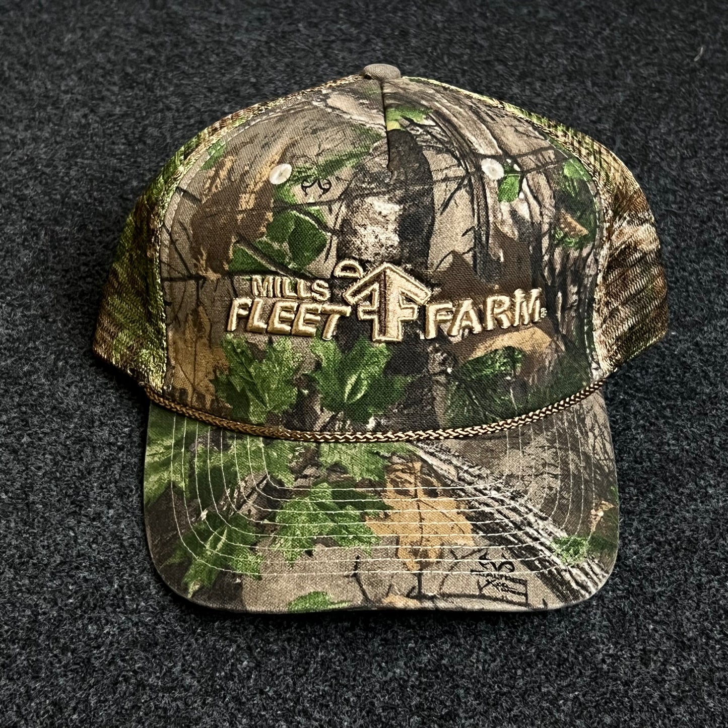 Fleet Farm camouflage baseball cap
