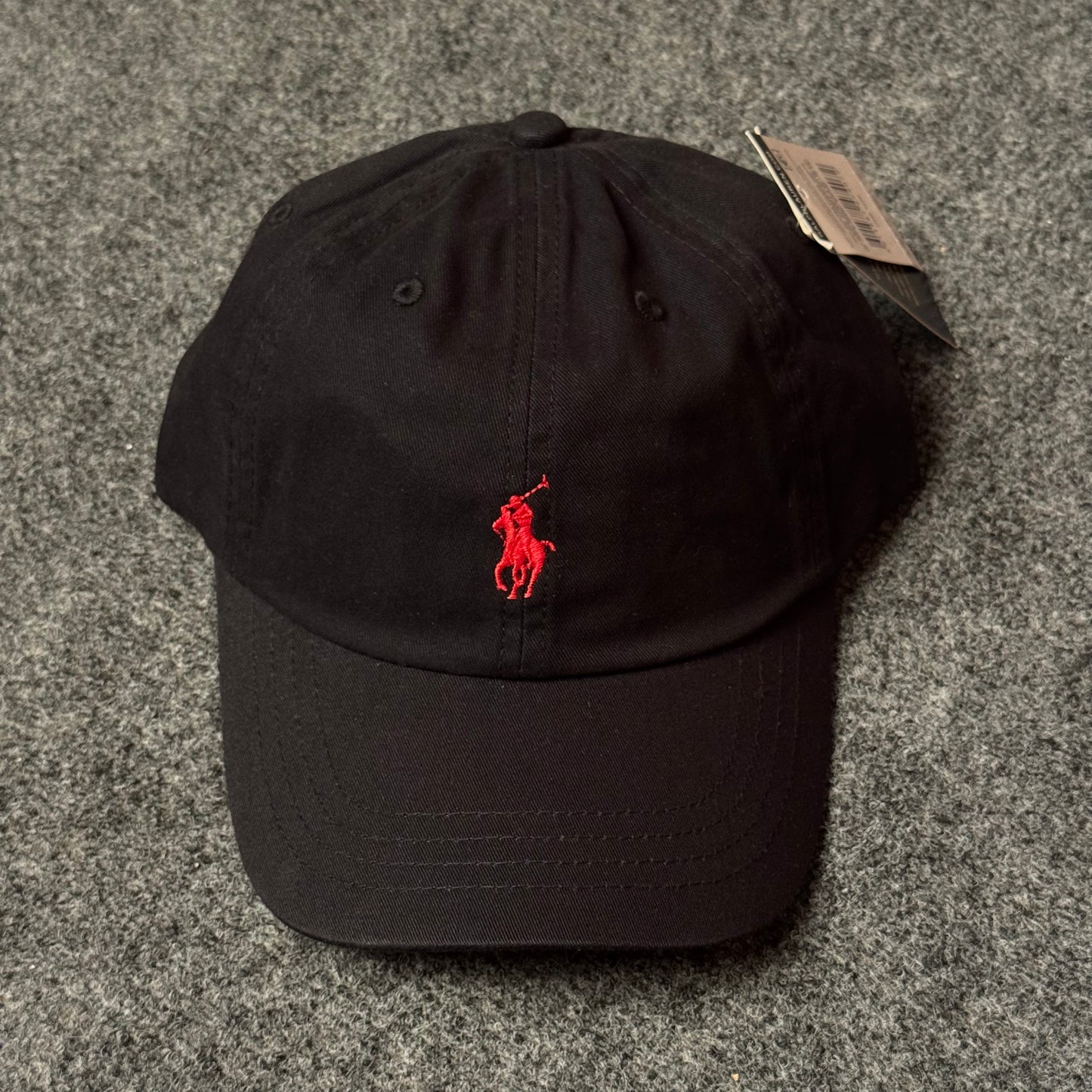 Polo Ralph Lauren Cap in Black/Red