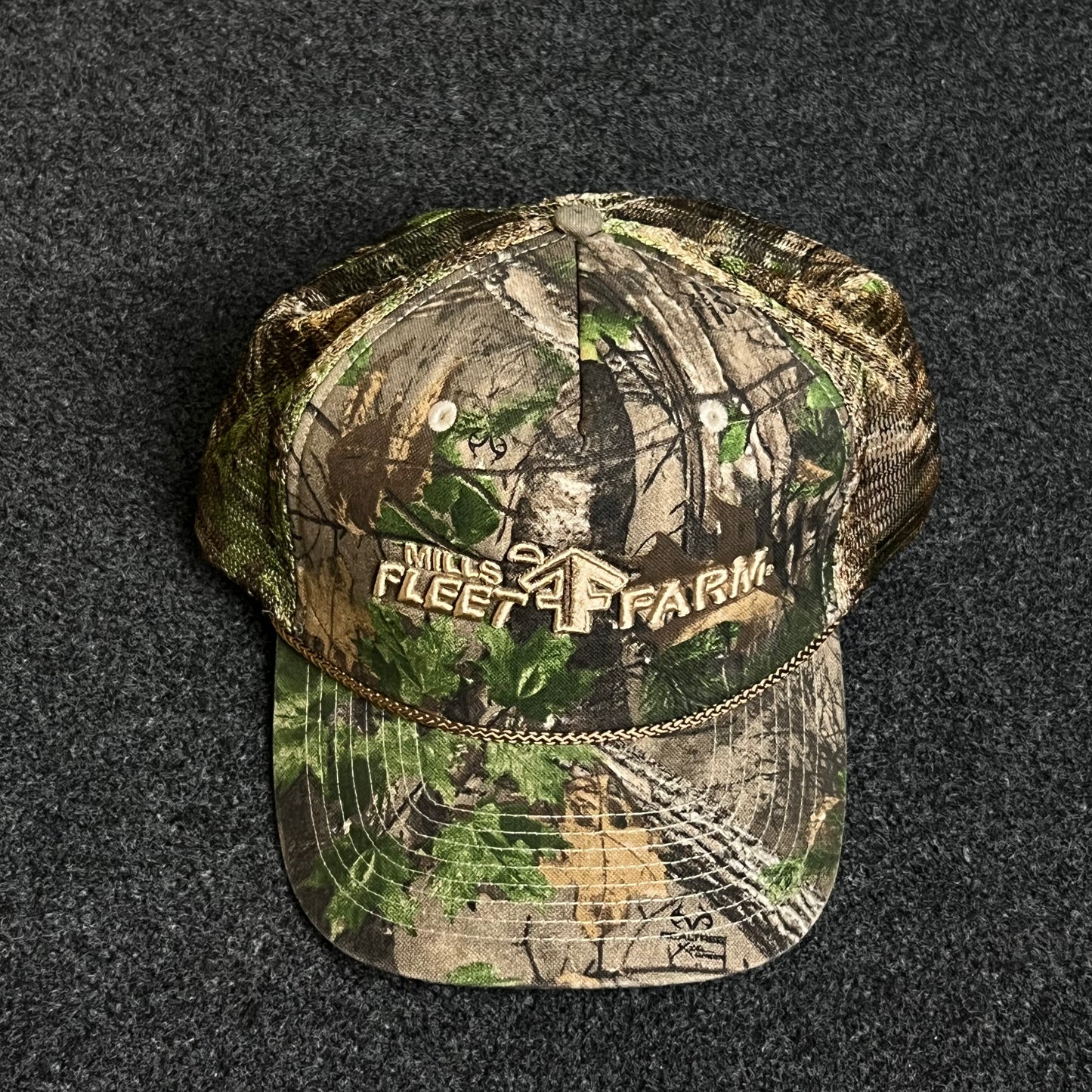 Fleet Farm camouflage baseball cap