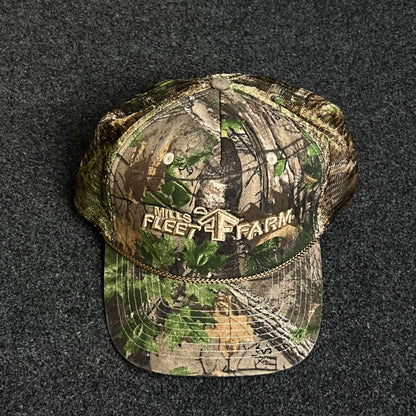 Fleet Farm camouflage baseball cap