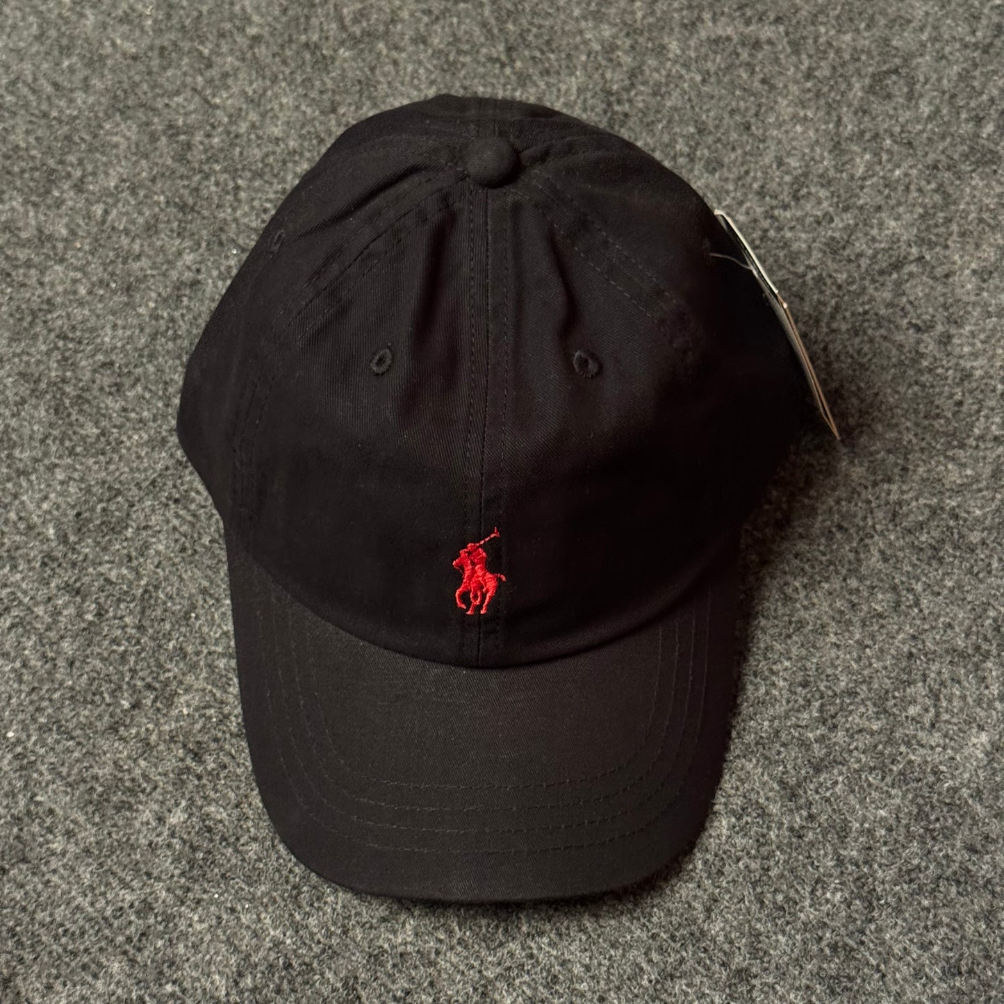 Polo Ralph Lauren Cap in Black/Red