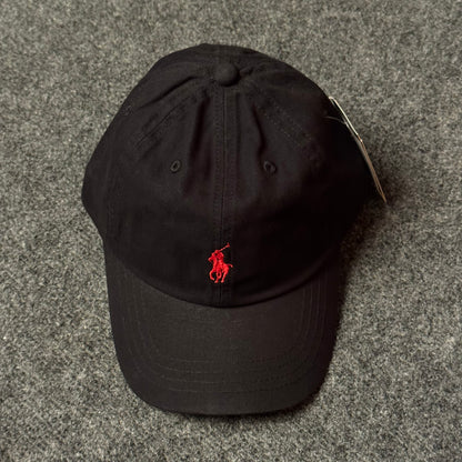 Polo Ralph Lauren Cap in Black/Red