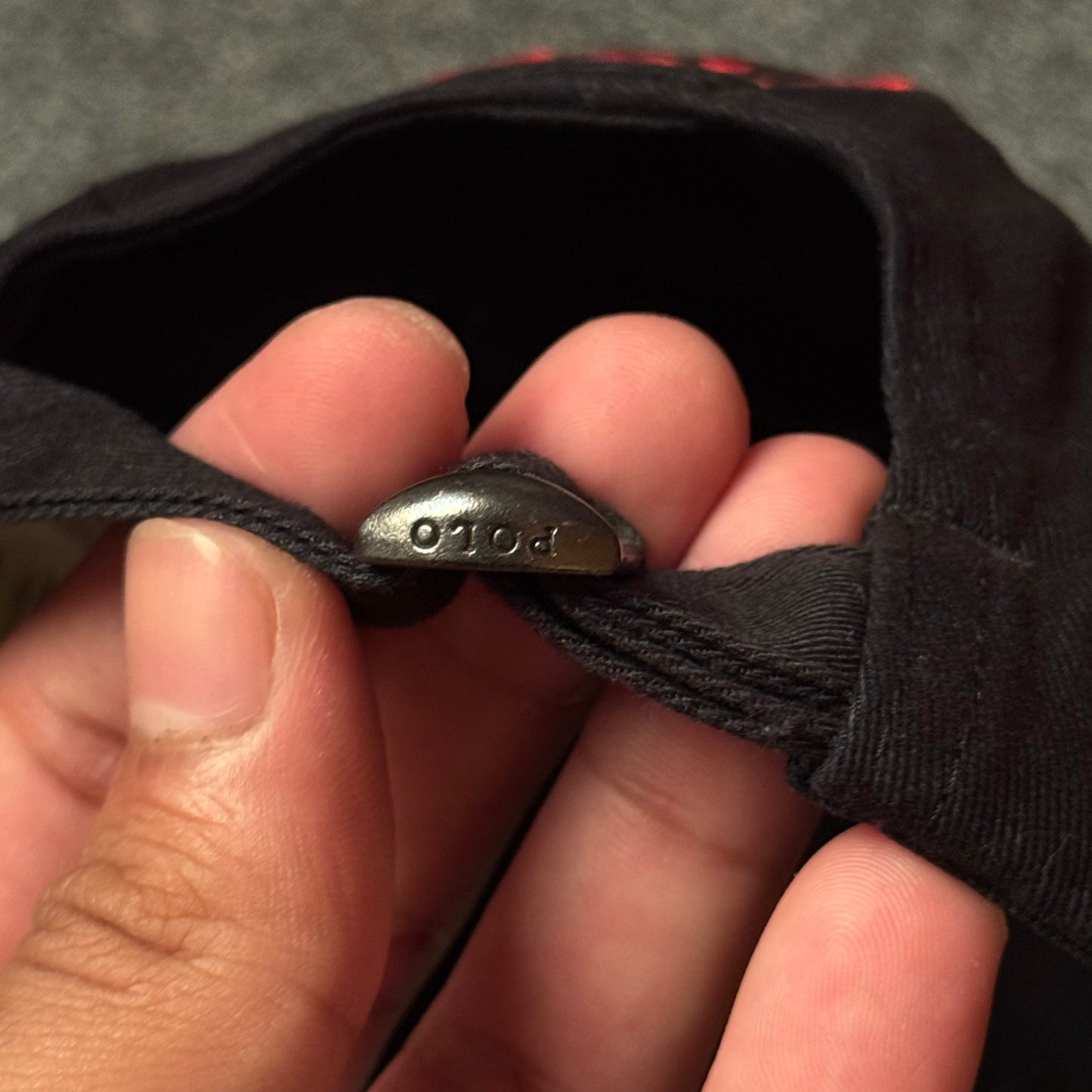Polo Ralph Lauren Cap in Black/Red