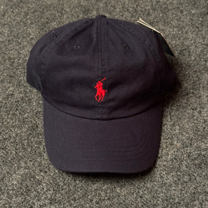 Polo Ralph Lauren Cap in  Navy Blue/Red