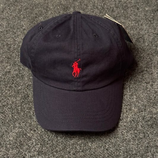 Polo Ralph Lauren Cap in  Navy Blue/Red