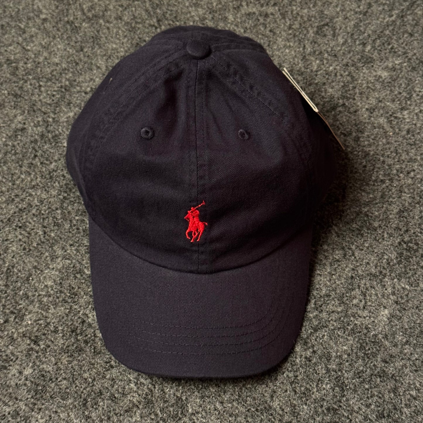 Polo Ralph Lauren Cap in  Navy Blue/Red