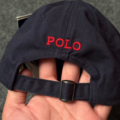 Polo Ralph Lauren Cap in  Navy Blue/Red