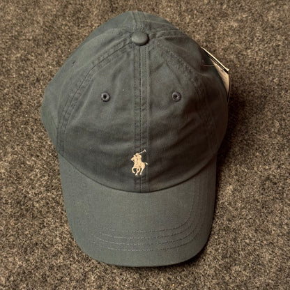 Polo Ralph Lauren Cap in Charcoal Grey/White