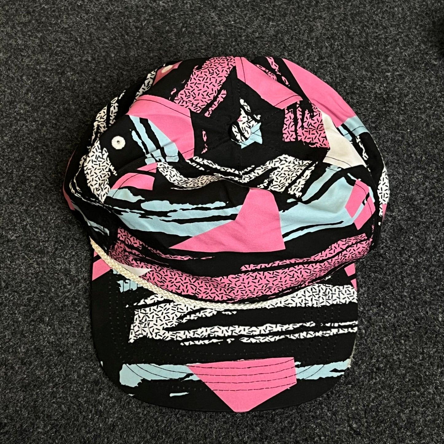 Vintage-Style 90s All-Over Print Baseball Cap