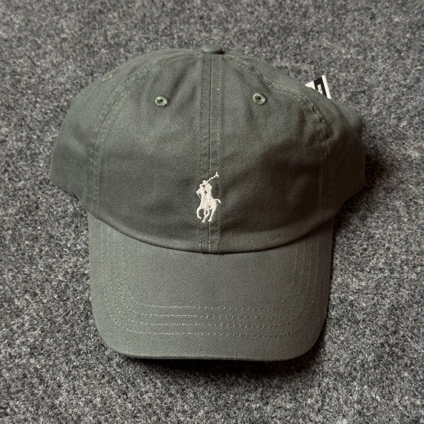 Polo Ralph Lauren Cap in  Olive Drab/White