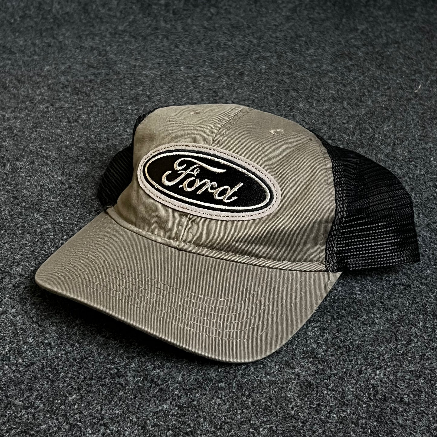 Ford oval logo trucker hat