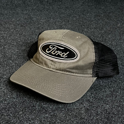 Ford oval logo trucker hat