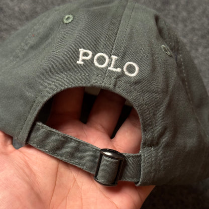 Polo Ralph Lauren Cap in  Olive Drab/White