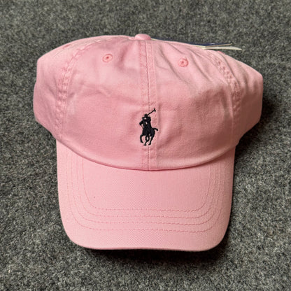 Polo Ralph Lauren Cap in  Light Pink/Navy Blue
