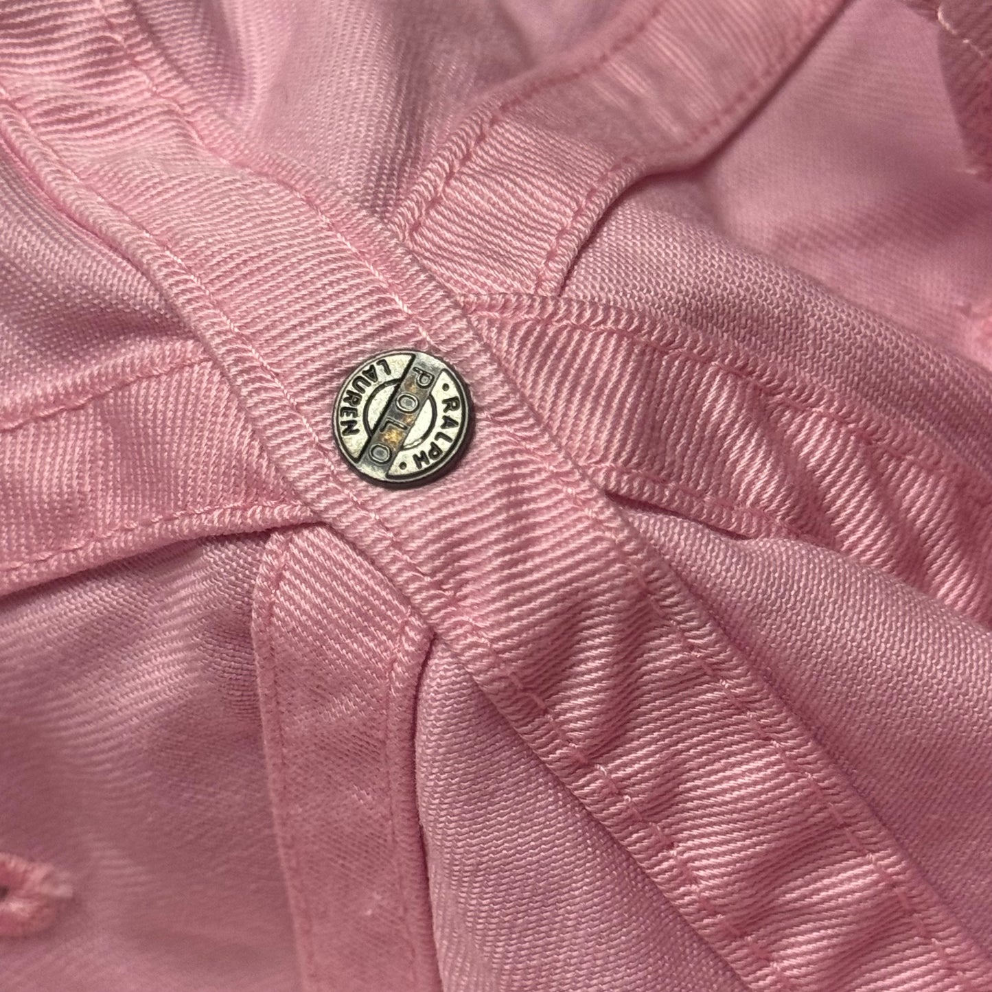 Polo Ralph Lauren Cap in  Light Pink/Navy Blue