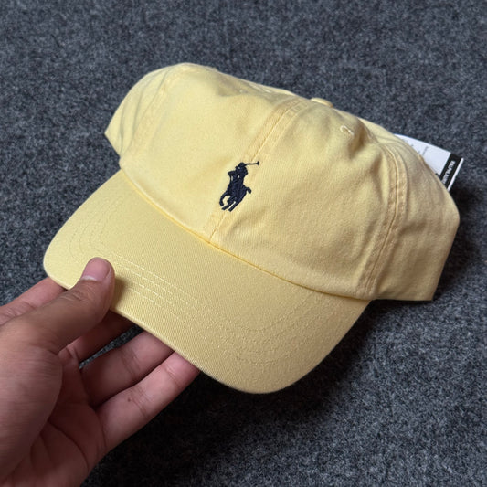 Polo Ralph Lauren Cap Pastel Yellow/Navy