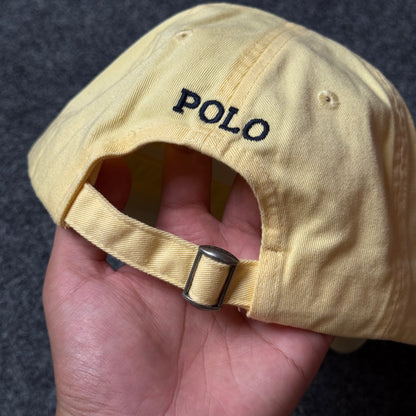Polo Ralph Lauren Cap Pastel Yellow/Navy