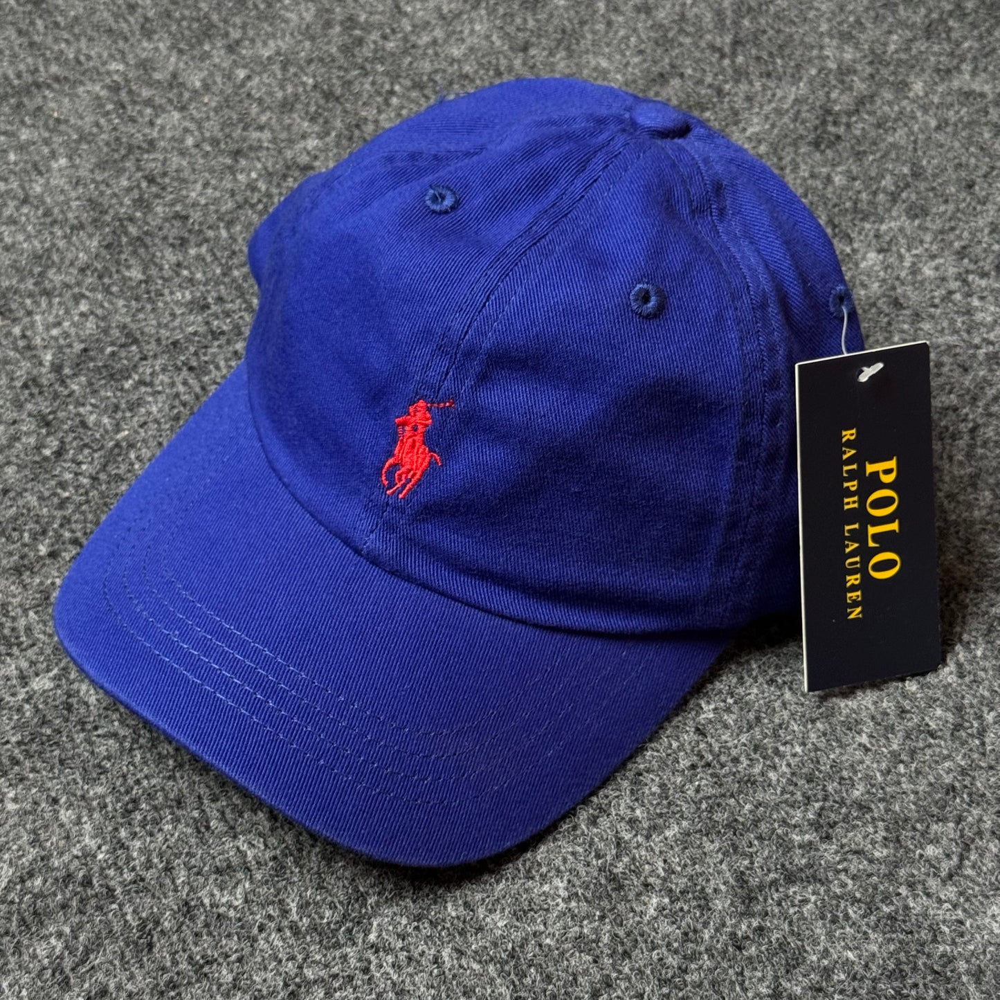 Polo Ralph Lauren Cap in  Royal Blue/Red