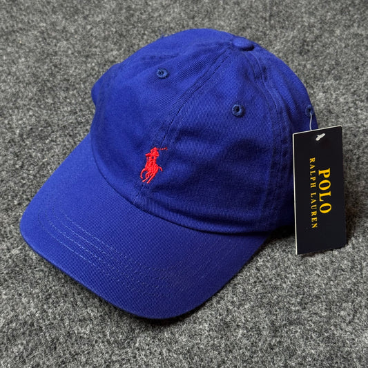 Polo Ralph Lauren Cap in  Royal Blue/Red