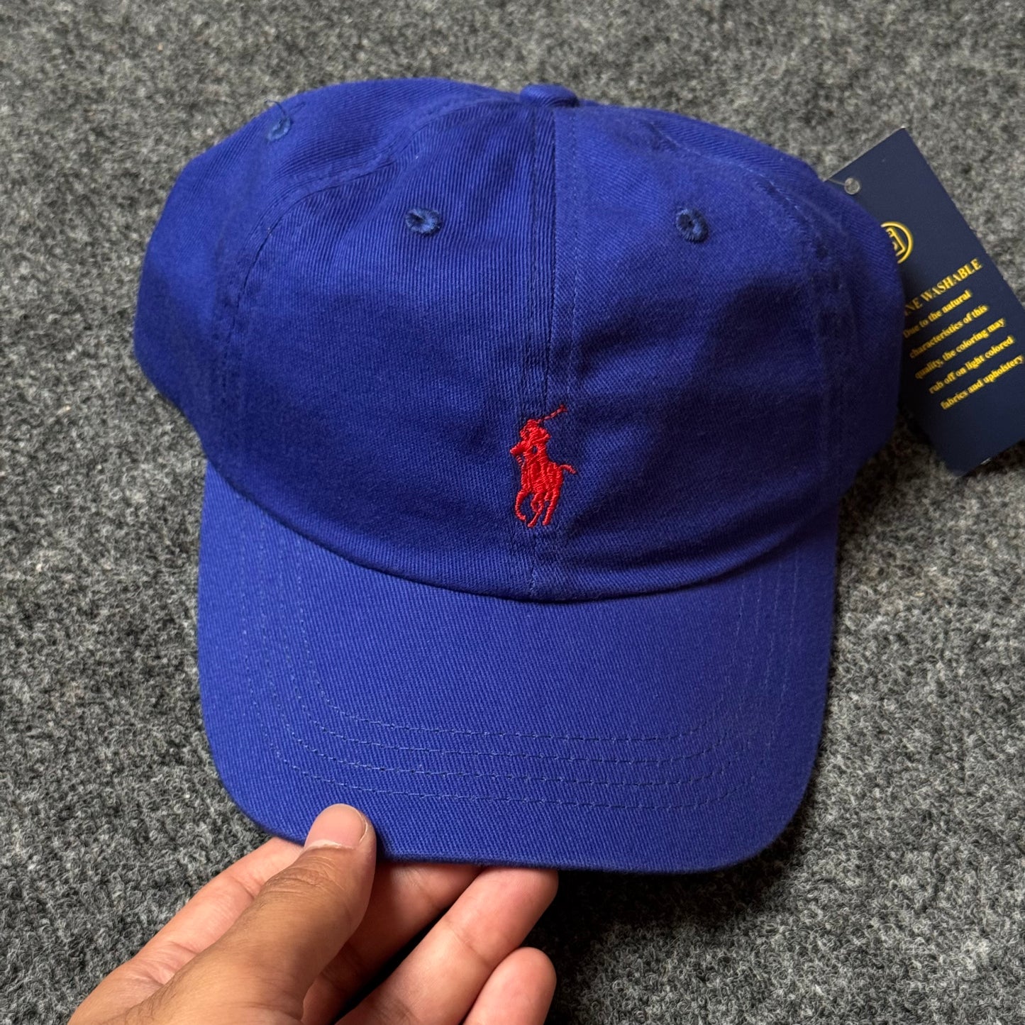 Polo Ralph Lauren Cap in  Royal Blue/Red