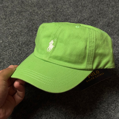 Polo Ralph Lauren Cap in  Lime Green/White
