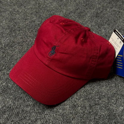 Polo Ralph Lauren Cap in  Burgundy Red/Navy Blue