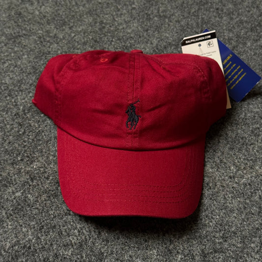 Polo Ralph Lauren Cap in  Burgundy Red/Navy Blue
