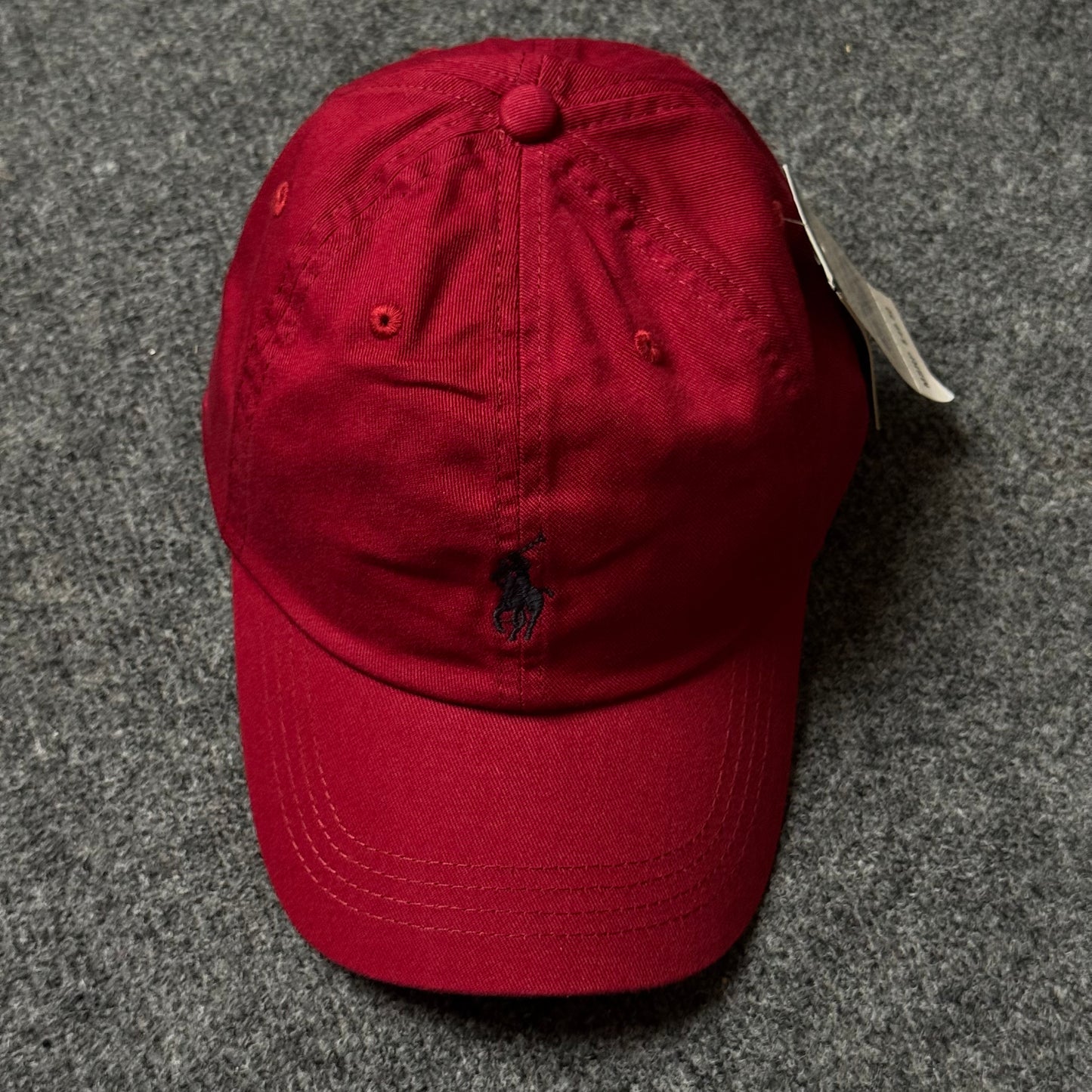 Polo Ralph Lauren Cap in  Burgundy Red/Navy Blue