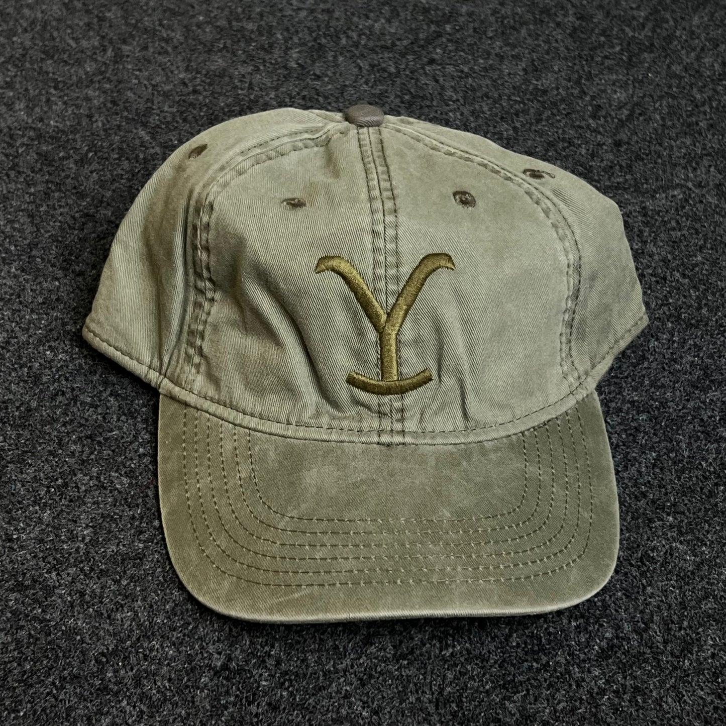 Yellowstone Dutton Ranch "Y" logo hat
