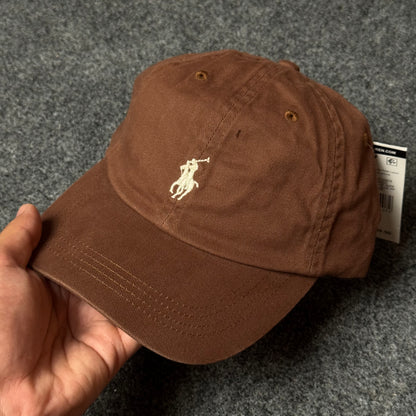 Polo Ralph Lauren Cap in  Light Brown/Cream