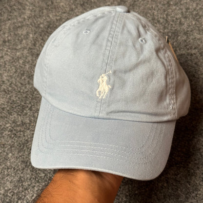 Polo Ralph Lauren Cap in Powder Blue/Cream