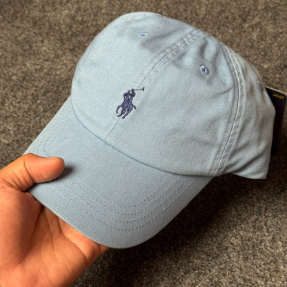 Polo Ralph Lauren Cap in  Chambray Blue/Navy Blue