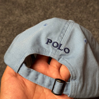 Polo Ralph Lauren Cap in  Chambray Blue/Navy Blue