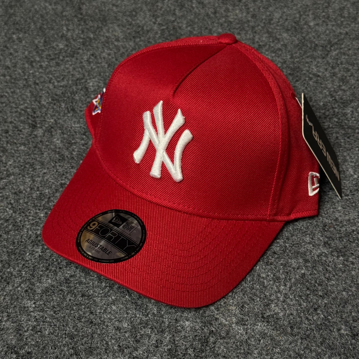 Special Edition Classic New York Yankees Cap - Crimson Red