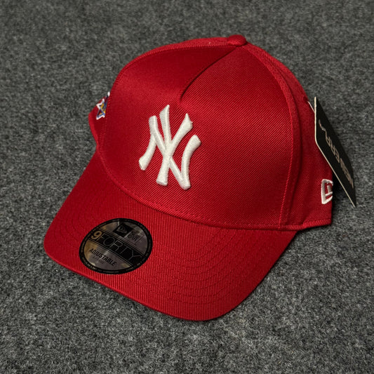 Special Edition Classic New York Yankees Cap - Crimson Red