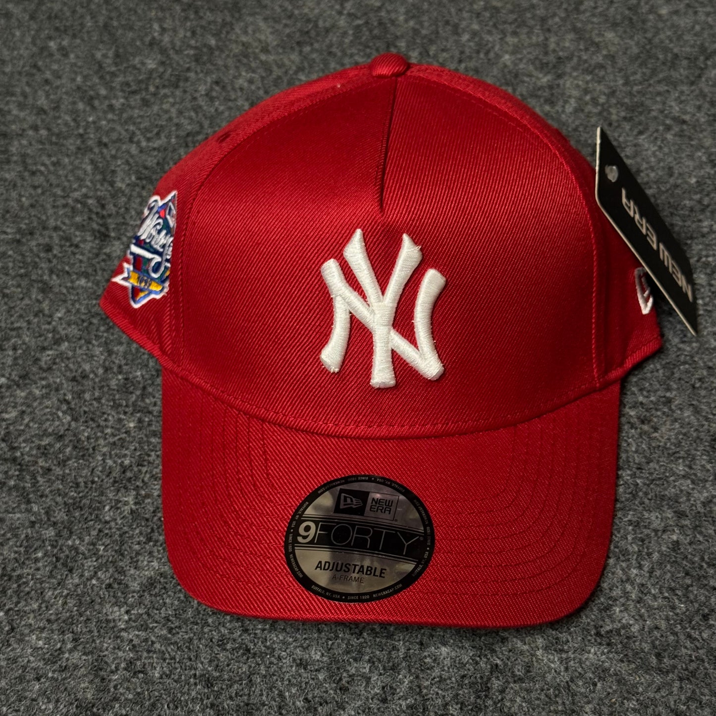 Special Edition Classic New York Yankees Cap - Crimson Red
