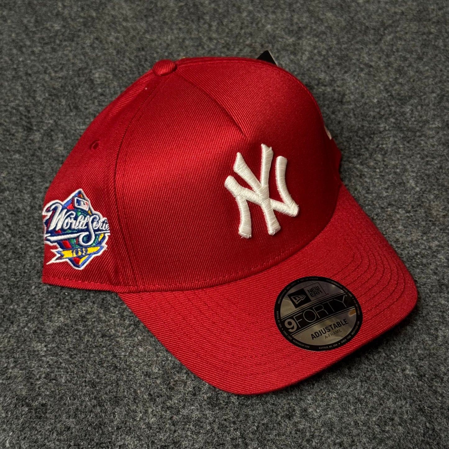 Special Edition Classic New York Yankees Cap - Crimson Red