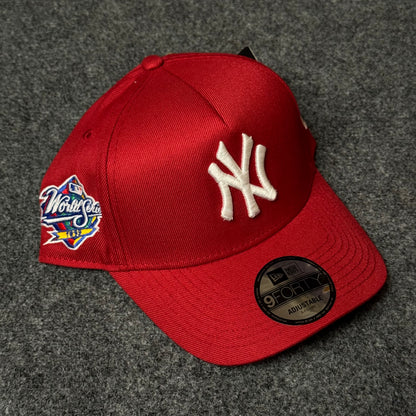 Special Edition Classic New York Yankees Cap - Crimson Red