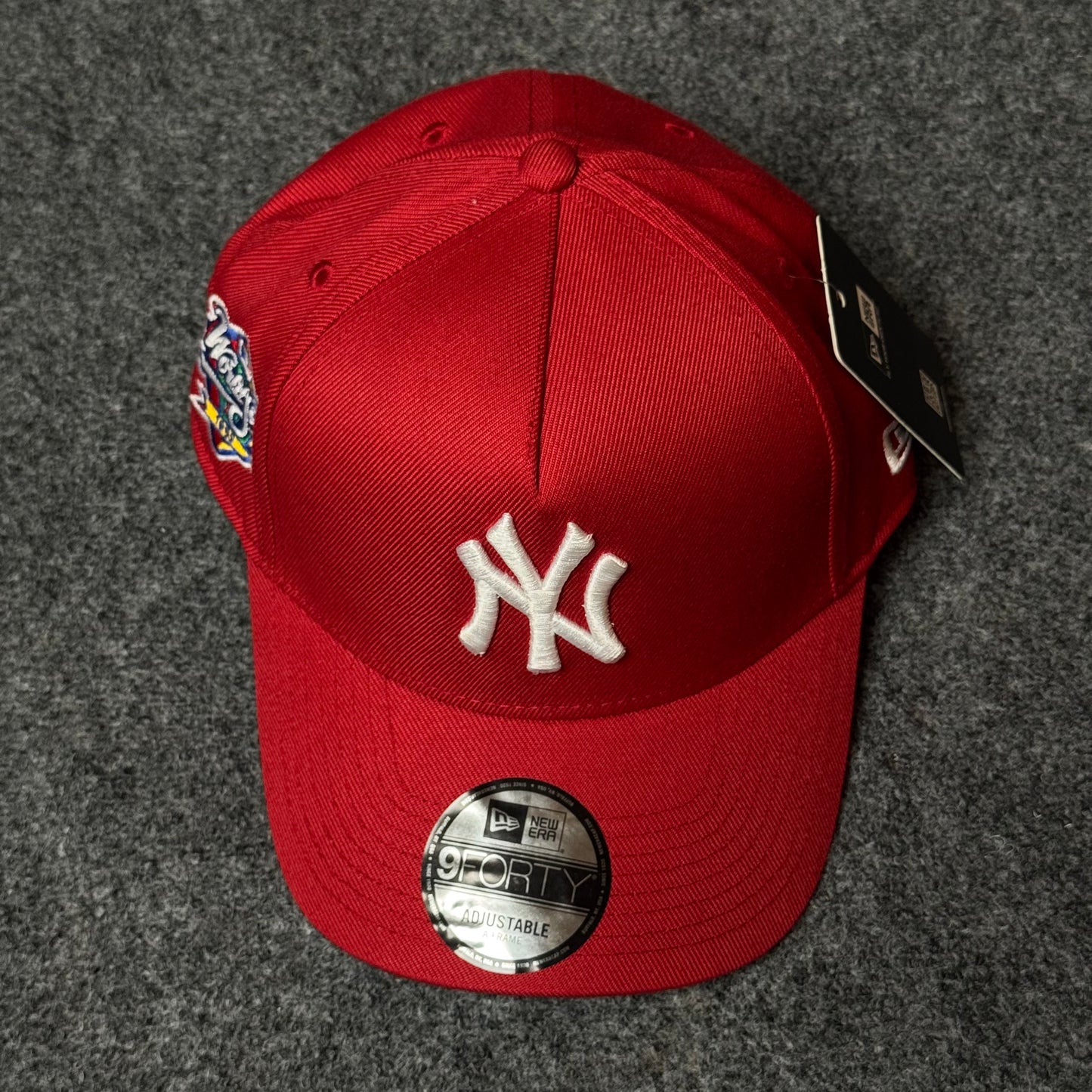 Special Edition Classic New York Yankees Cap - Crimson Red