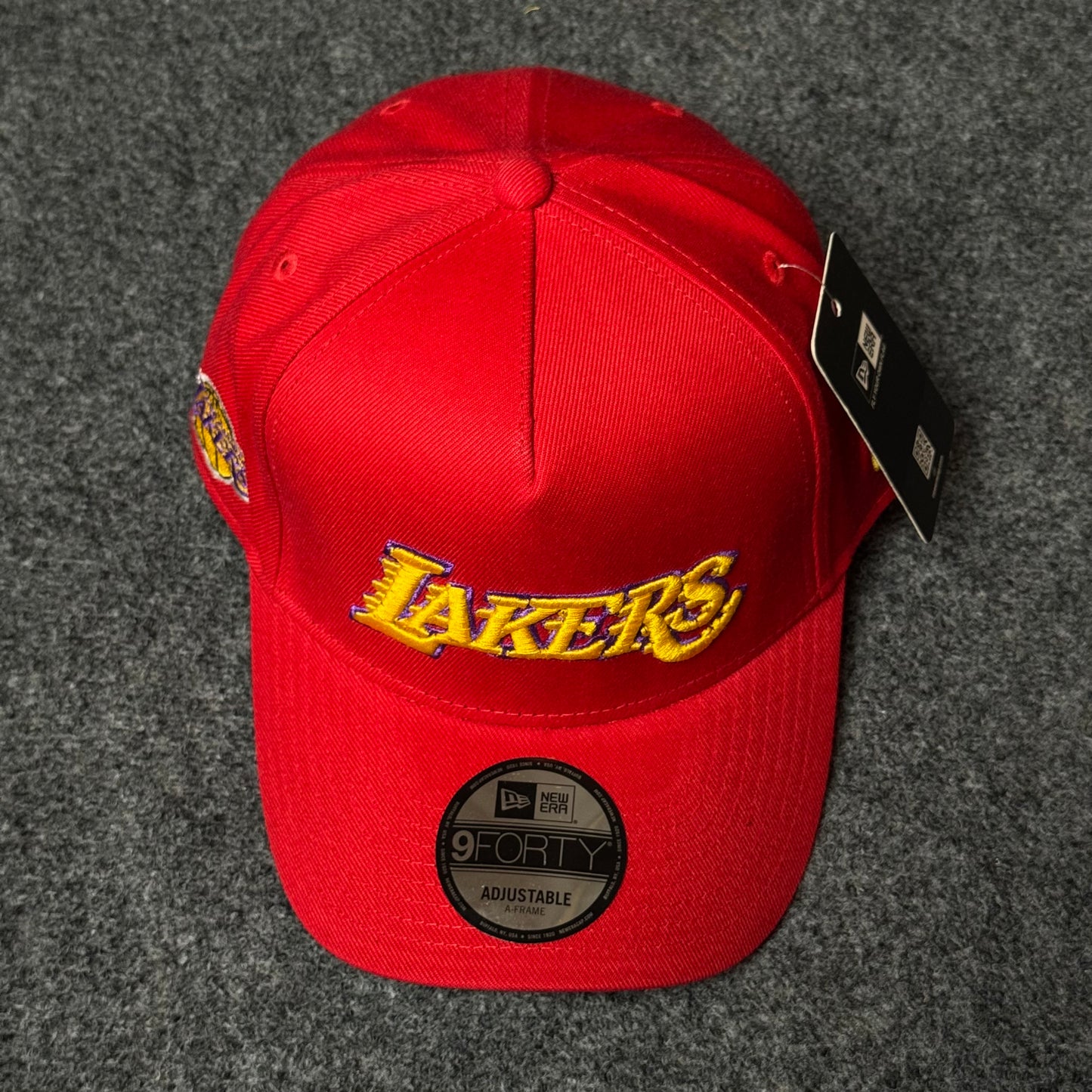 New Era Los Angeles Lakers 9FORTY A-Frame Cap – Lunar New Year Red