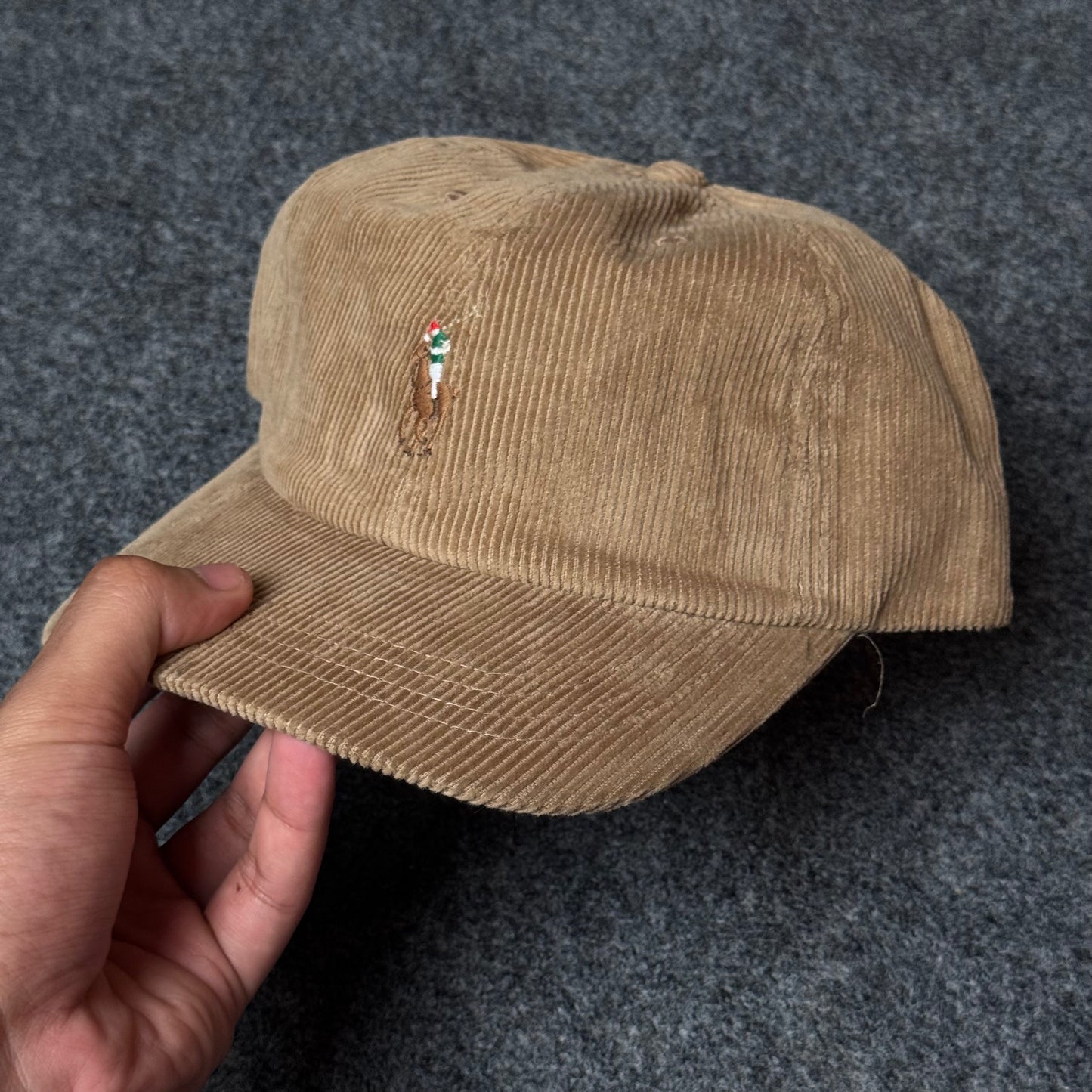 Polo Ralph Lauren Holiday Pony Corduroy Baseball Cap