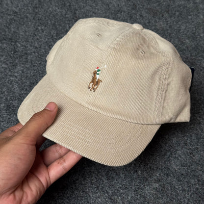 Polo Ralph Lauren Holiday Pony Corduroy Baseball Cap.