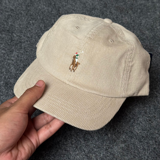 Polo Ralph Lauren Holiday Pony Corduroy Baseball Cap.