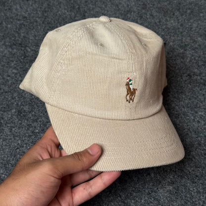 Polo Ralph Lauren Holiday Pony Corduroy Baseball Cap.