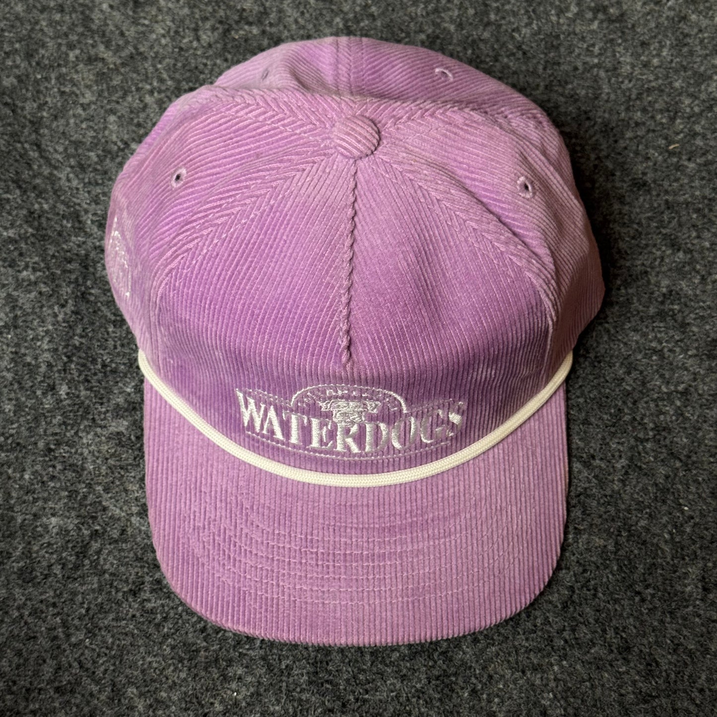 Philadelphia Waterdogs PLL Corduroy Cap – Light Purple Retro Rope Cap