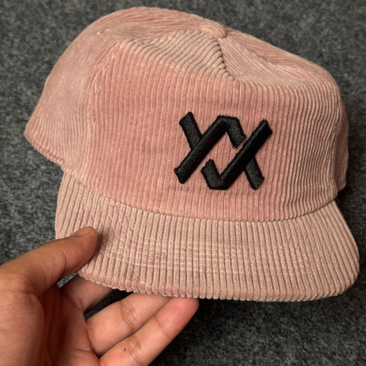 Völkl Vintage Corduroy Chevron Cap – Dusty Pink