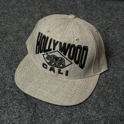 Hollywood Cali Bear State Republic Snapback Cap